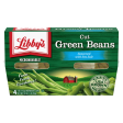 (4 Count) Libby s Cut Green Beans, Canned Vegetables, 4 oz Sale