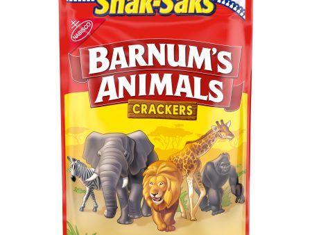 Barnum s Animal Crackers, Snak-Saks, 8 oz Online Hot Sale