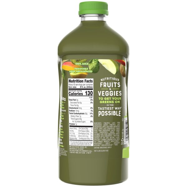 Bolthouse Farms Fruit Juice Smoothie, Green Goodness, 52 fl. oz. Bottle Online now