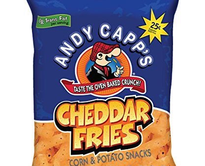 Andy Capp s Cheddar Fries, 3-Ounce Bags (Pack of 35) Online Sale