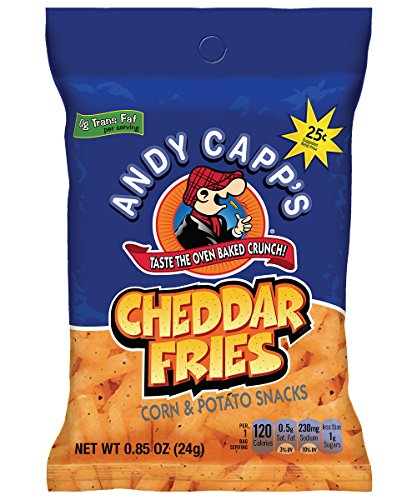 Andy Capp s Cheddar Fries, 3-Ounce Bags (Pack of 35) Online Sale