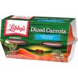 (4 Count) Libby s Diced Carrots, Canned Vegetables, 4 oz Online