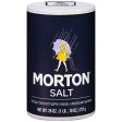 Morton Table Salt, Non-Iodized, 26 Ounce Canister For Sale