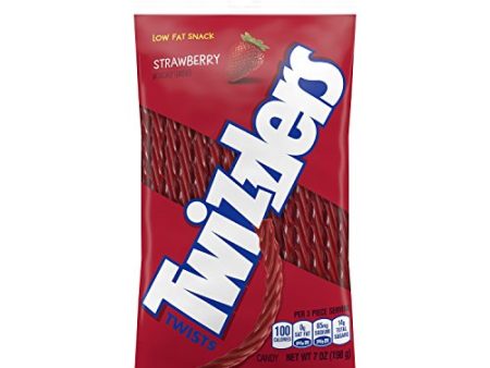 Twizzlers Strawberry Licorice Candy 7 oz Bag Online Hot Sale