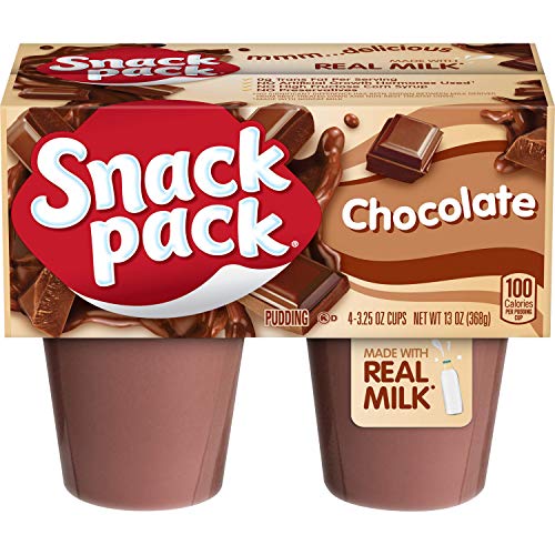 Snack Pack Chocolate Pudding Cups, 4 Count Hot on Sale