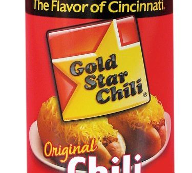 Gold Star Chili 15 Ounce Cans Original Cincinnati Style Chili (1-Can) Cheap