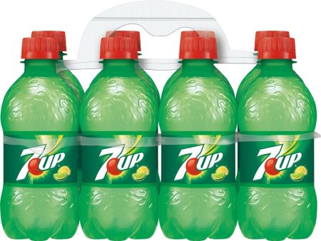 7UP Lemon Lime Soda, 12 fl oz, Bottle, 8 Pack, Allergens Free Online