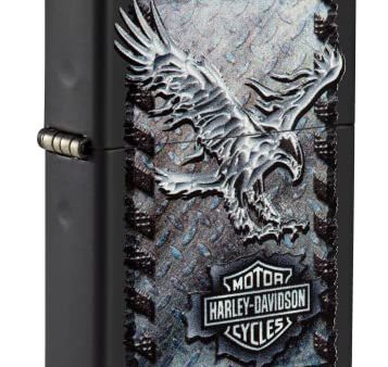 Zippo Harley-Davidson Iron Eagle Cigarette Lighter Z- 28485 HARLEY DAVIDSON For Cheap