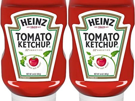 Heinz, Tomato Ketchup, 14oz Squeeze Bottle Supply