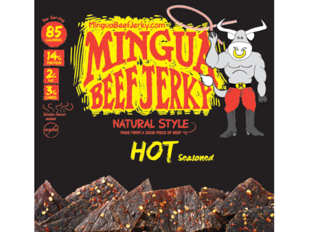 Mingua Beef Jerky (Hot) 3.5 oz Online Sale