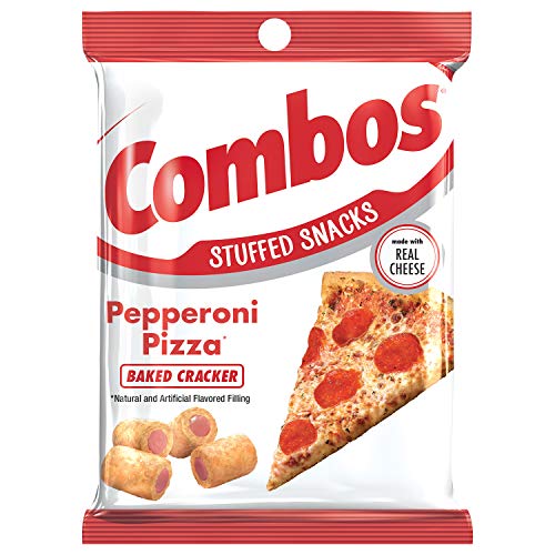 COMBOS Pepperoni Pizza Cracker Baked Snacks 6.3-Ounce Bag Hot on Sale