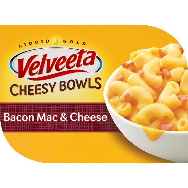 Velveeta Cheesy Bowls Bacon Mac & Cheese (9 oz Sleeve) (1-Bowl) Sale