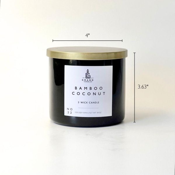 Bamboo Coconut Candle Online now