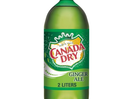 Canada Dry Ginger Ale Soda Pop, 2 L bottle For Discount