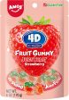 AMOS 4d strawberry juicy burst fruit gummy, strawberry 6 OZ Online Sale