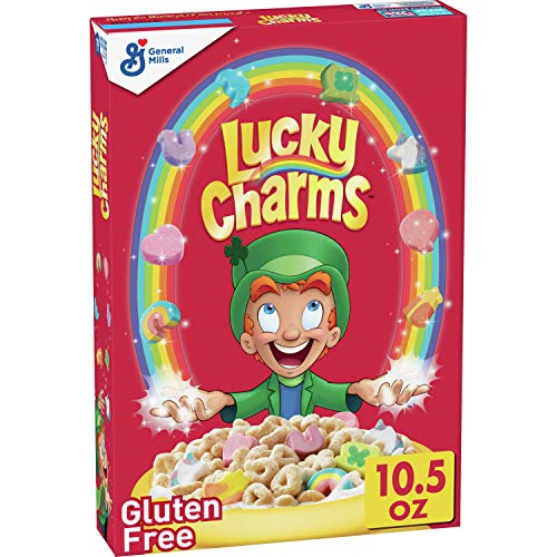 Lucky Charms, Gluten Free Breakfast Cereal, 10.5 oz Supply