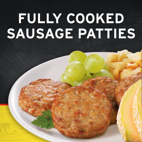 Banquet Brown ‘N Serve Fully Cooked Original Breakfast Sausage Patties, 32 oz, 40 Count (Frozen) Sale