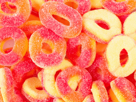 Trolli Peachie-O s, Bulk 30 lb Online Sale