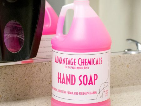 Advantage Chemicals Pink Hand Soap  - 1   4   1 G btl For Sale