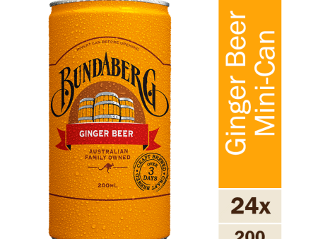 Ginger Beer Mini Cans 24s Sale