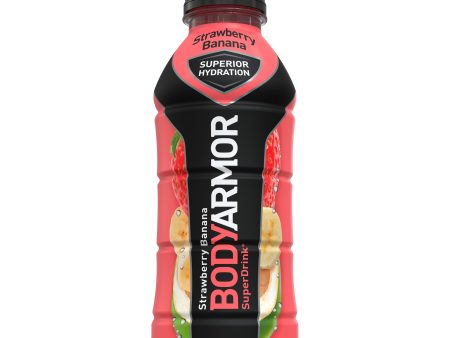 BODYARMOR Sports Drink, Strawberry Banana, 16 Fl. Oz., 1 count For Sale