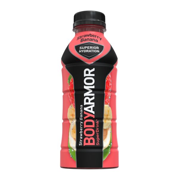 BODYARMOR Sports Drink, Strawberry Banana, 16 Fl. Oz., 1 count For Sale