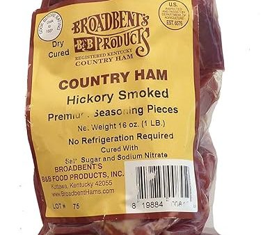 Country Ham Hickory Smoked Seasoning Pieces - Broadbent Farm Supply