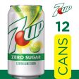 7UP Zero Sugar Lemon Lime Soda, 12 fl oz cans, 12 pack Online now