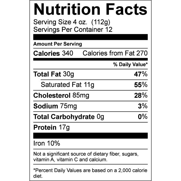 All Natural* 73% Lean 27% Fat Ground Beef, 3 lb Roll For Cheap