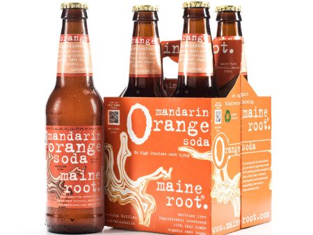 Maine Root Orange Soda - 24   12 oz btl Cheap