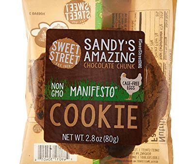 Sweet Street Desserts Sandy s Amazing Chocolate Chunk Manifesto Cookie Iw, 2.8 Oz Online Sale