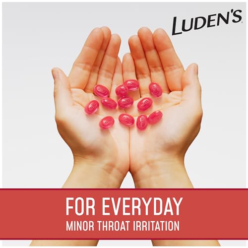 Ludens Watermelon Throat Drops, Sore Throat Relief, 25 Count (Pack of 12) Online Hot Sale