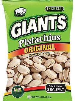 GIANTS Original Salted Pistachios - 5 oz. Bag For Sale