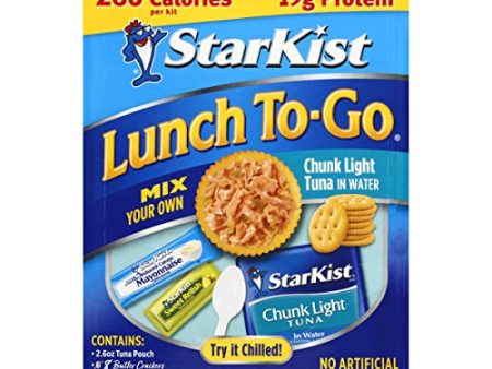 StarKist Lunch To-Go Chunk Light Pouch - Mix Your Own Tuna Salad 4.1 Ounce Hot on Sale