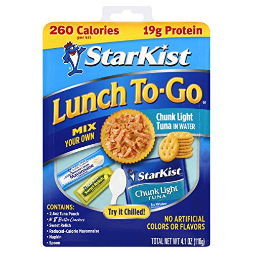 StarKist Lunch To-Go Chunk Light Pouch - Mix Your Own Tuna Salad 4.1 Ounce Hot on Sale