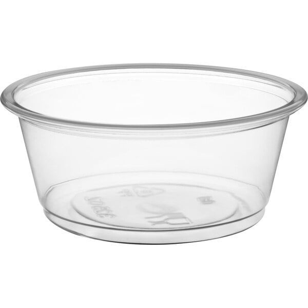 Choice Clear Plastic Souffle Cup   Portion Cup - 2500 Case - 1   1   2500 ct ea Fashion