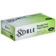 Noble Clear Vinyl Gloves - Medium - Case of 1000 - 1   1000   1 ct ea For Sale