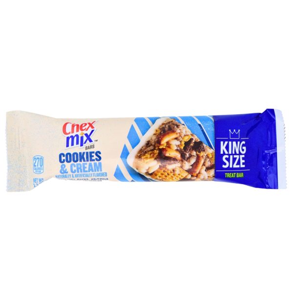 Chex Mix Cookies N Cream Bar - King Size - 12 Count Box For Cheap