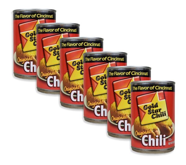 Gold Star Original Chili - Rich & Savory Canned Chili, Cincinnati Favorite 10 oz Can Fashion