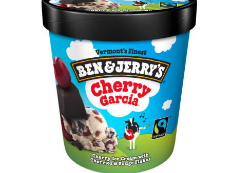 Ben & Jerry s Cherry Garcia 437ML Online Hot Sale