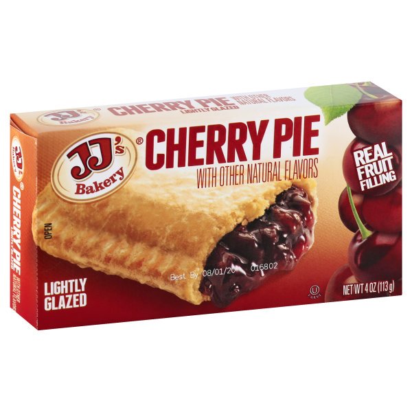 JJ s Bakery Lightly Glazed Snack Pies 4oz (Cherry) For Discount