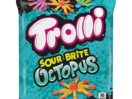 Trolli Sour Brite Octopus, Assorted Flavors, 4.25 oz For Sale