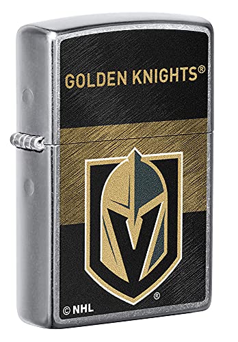 Zippo 2021 NHL Vegas Golden Knights Street Chrome Pocket Lighter For Discount