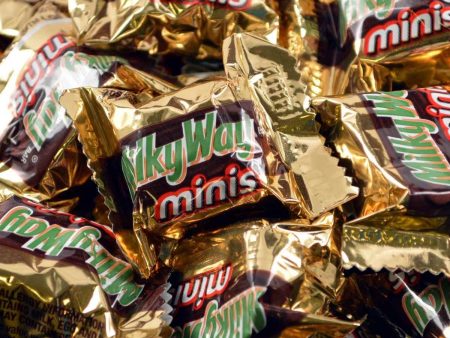 Milky Way Minis Individually Wrapped Bulk Chocolate Candy 20 lb Case on Sale