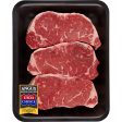 Beef Choice Angus New York Strip Steak Family Pack, 1.53 - 2.63 lb Tray Discount