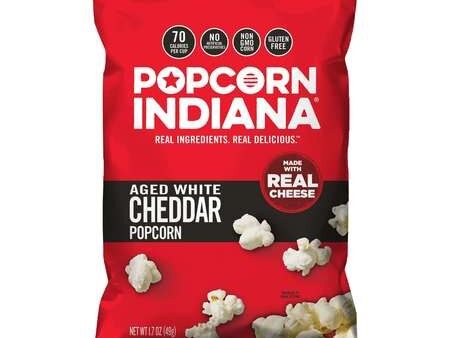 Popcorn Indiana Aged White Cheddar 1.7 oz (Pack of 6) For Cheap