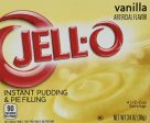 JELL-O Jello Instant Pudding and Pie Filling Vanilla 3.4 oz Online Sale