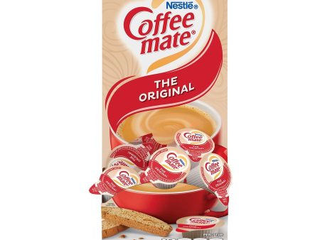 Nestle Coffee-mate Coffee Creamer, Original, Liquid Creamer Singles, Box of 50 Singles (NES35110) For Sale