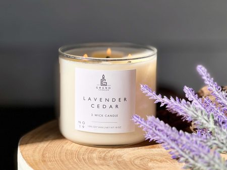 Lavender Cedar Candle Online now