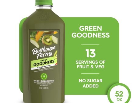 Bolthouse Farms Fruit Juice Smoothie, Green Goodness, 52 fl. oz. Bottle Online now